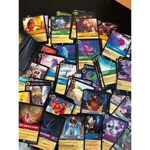 Lot of 150+ Lorcana cards